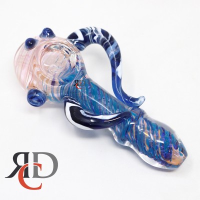 GLASS PIPE HANDLE JOINED FANCY GP8536 1CT